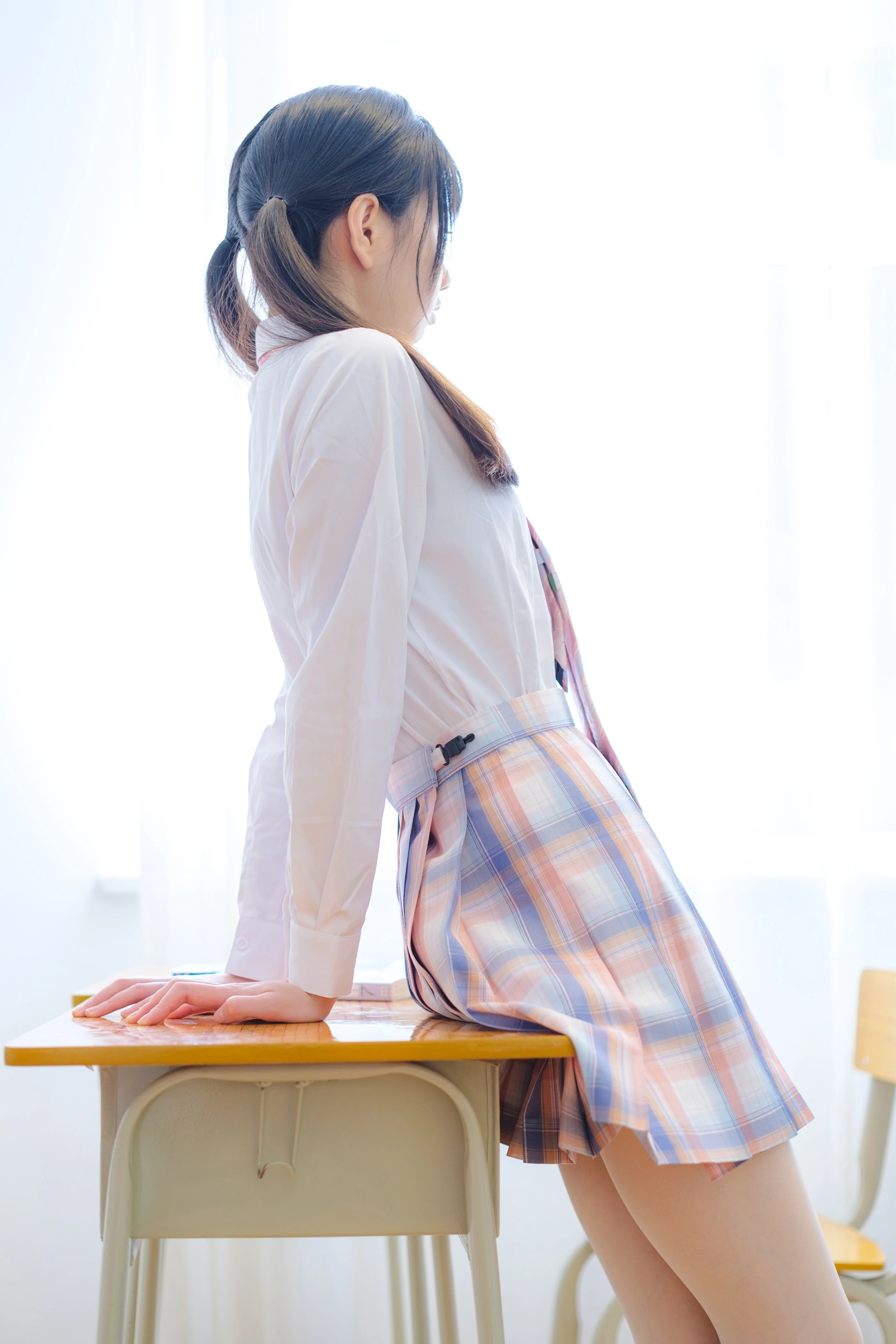 森萝财团 小七 – JK 学妹 [215P]插图3